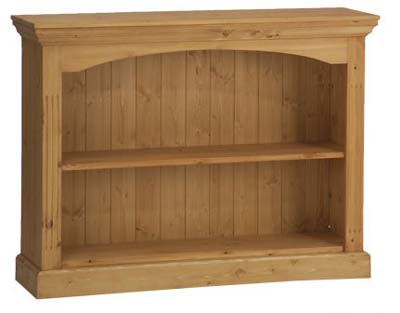 PINE DEEP FLUTED BOOKCASE