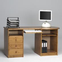 Double Pedestal Desk 3 Drawer