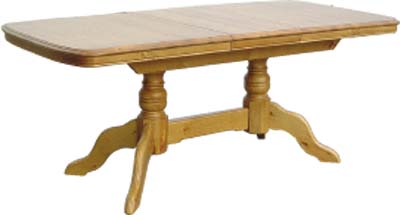 PINE EXTRA LARGE DELUXE EXTENDING COUNTRY DINING