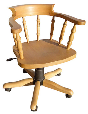 OFFICE CHAIR SMOKERS BOW REVOLVING