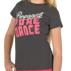 Girls Pure Dance T-Shirt Slate