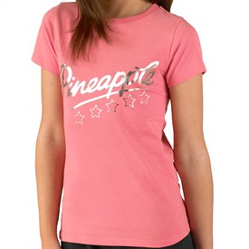 Girls Retro Star T-Shirt Pink
