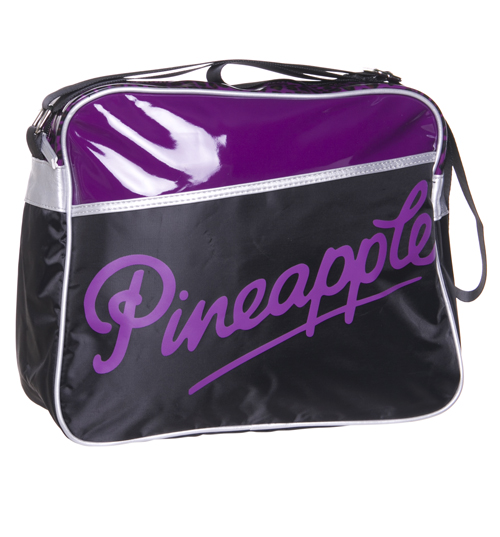 Retro Purple Sports Satchel Bag from Pineapple