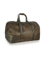 1774 - Brown Calf Leather Boston Bag