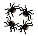 Sequin art, Pinflair, Four Sidney Spider Fridge Magnets
