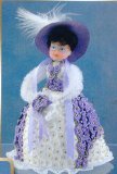 Sequin art, Pinflair, Lacy doll - Miss Molly purple