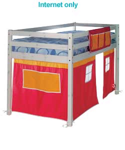 and Orange Mid Sleeper and Tent