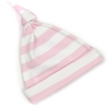 Pink and White Striped Hat