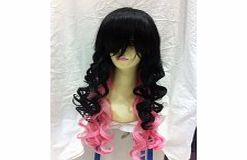 PINK Cosplay Synthetic Hair - Wavy