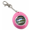 pink Digital Photo Key Ring