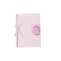 pink Fleur - Thank You Card And Envelope
