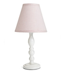 PINK GINGHAM COMPLETE LAMP