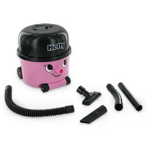 Pink Hetty Desk Top Vacuum Cleaner