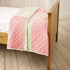 Patchwork Quilted Bedspread