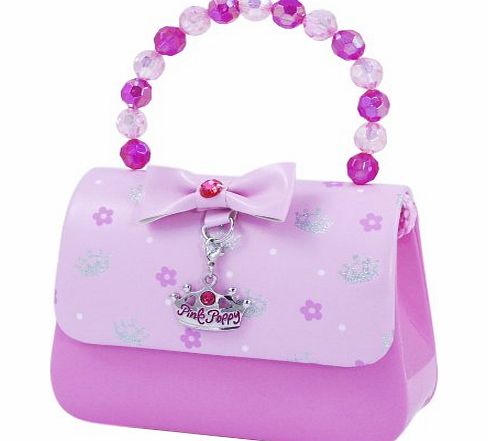 Pink Poppy Sweetness and Charms Hard Handbag (Hot Pink)