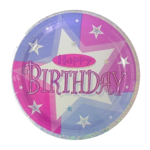 Shimmer Disposable Party Plates