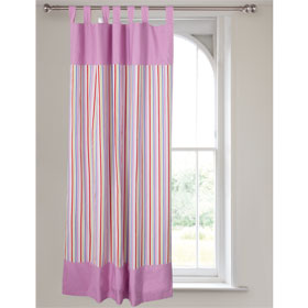 Stripe Blackout Tab Top Curtains (Pair of