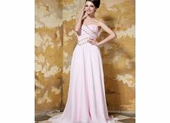 PINK Sweetheart Elegant Holiday Dresses (Chiffon