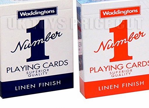 Waddington No.1 Playing Cards 12 packs / Display (NO1)