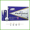 PINNACLE Gold Lady 15 Ball Pack