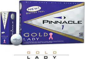 Pinnacle Gold Lady 15 Ball Pack
