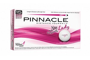 Pinnacle Lady Ribbon Golf Balls 15 Pack White
