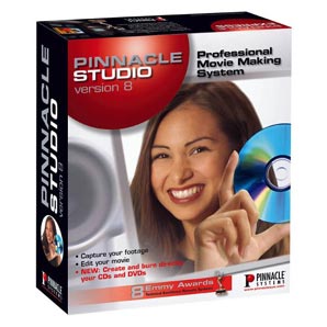 PINNACLE Studio Version 8 PC CD