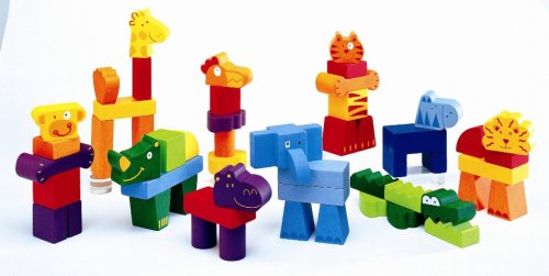 Pintoy Ointoy Wooden Creative Blocks