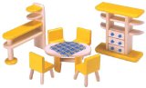 Wooden Dolls House Furniture Dining Room