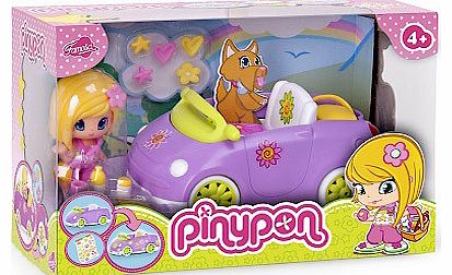Pinypon Little Doll Car - Purple
