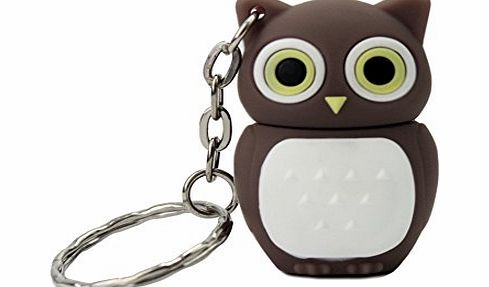 Pinzhi Cute Cartoon Owl Design USB 2.0 64GB Flash Memory Pen Drive Stick Office Gift