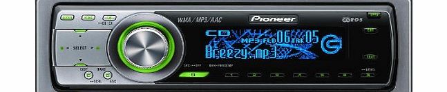 Pioneer DEH-P6800MP MP3/WMA/WAV/AAC CD RDS Tuner