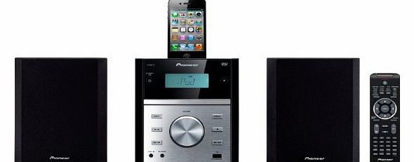 Pioneer Micro Sound System with CD, FM Tuner, iPod dock, USB and MP3 Playback (2 x 10 W)