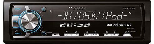 Pioneer MVH-X560BT RDS Tuner with Bluetooth and USB for iPod/iPhone