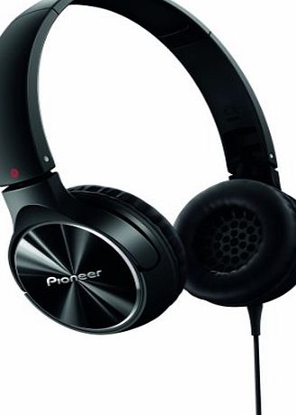Pioneer SE-MJ532-K Fully Enclosed Dynamic Headphone - Black