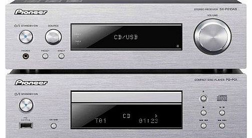 XCP01DAB DAB/CD/Receiver Mini Separates System (Silver)