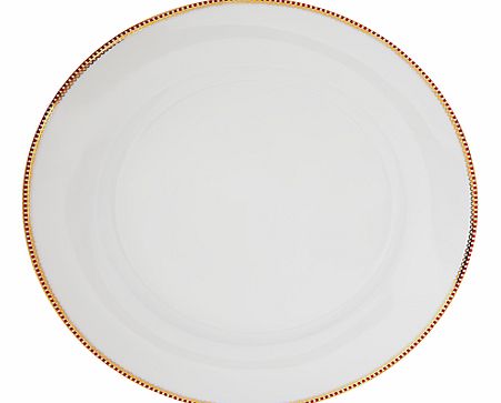 PiP Studio Charger Plate, Dia.32cm, White