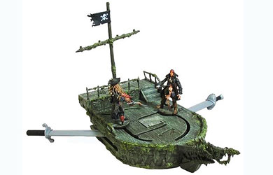 Pirates of the Caribbean Flying Dutchman Deck Duel Playset