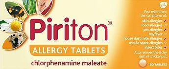 Piriton, 2041[^]10032788 Allergy Tablets - 30 Tablets 10032788