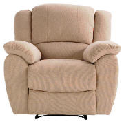 Pisa recliner armchair, natural
