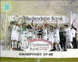 Celtic FC Official 10x8` Photograph SPL Winners 2007/08