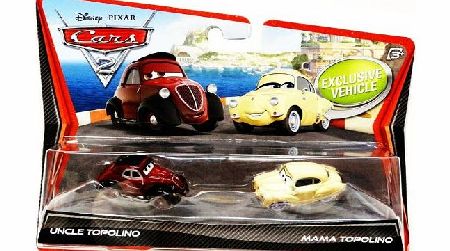 Pixar Cars Disney Pixar Cars 2 - Uncle Topolino amp; Mama Topolino