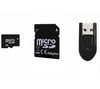2 GB microSD Memory Card + SD Adapter + USB Reader