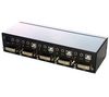 Automatic USB + DVI Switch for four central units