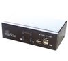 Automatic USB + DVI Switch for two central units