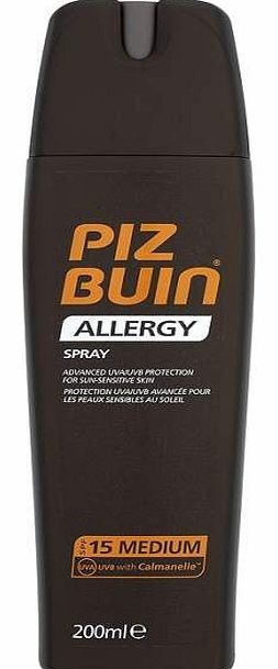 Piz Buin Allergy Sun Protection Spray SPF15