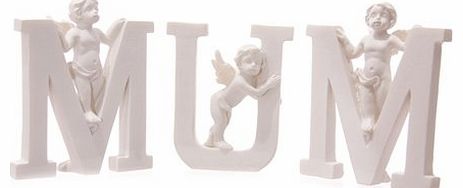 PKR White Cherub Letters (Mum)