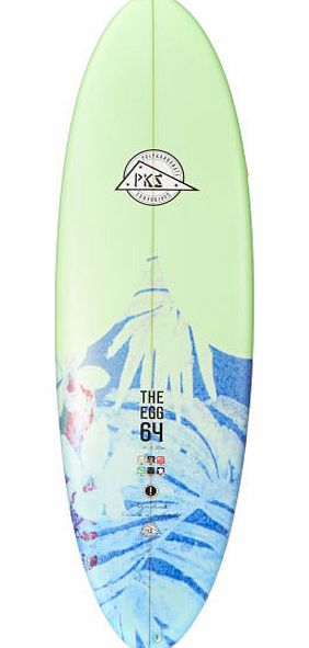 PKS Mens PKS The Egg Surfboard - 6ft 4