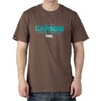 Mens Carbon Footprint T-Shirt Cocoa
