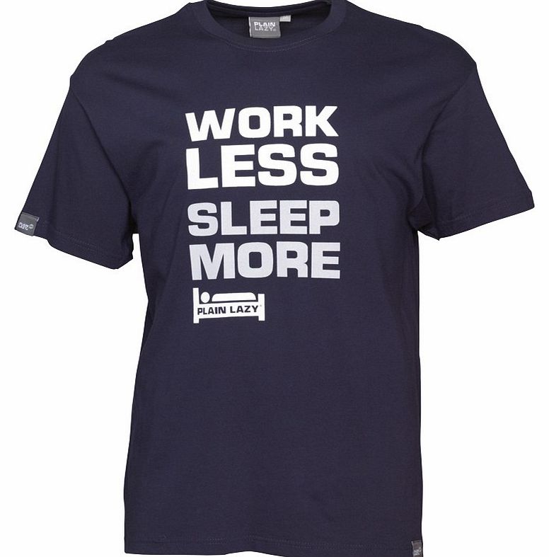 Mens Work Less Sleep More T-Shirt
